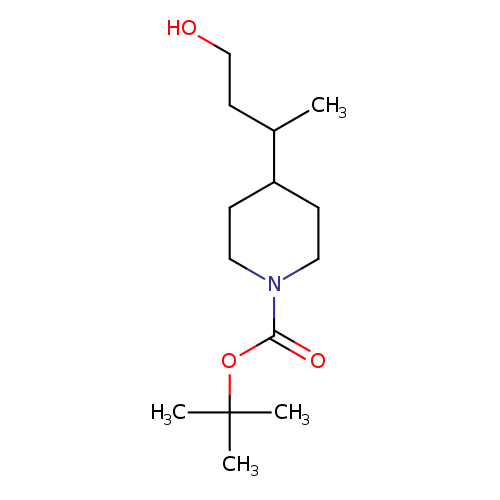 1-Boc-4-(4-hydroxy-2-butyl)piperidine
