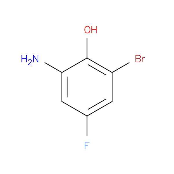 2-Amino-6-bromo-4-fluorophenol