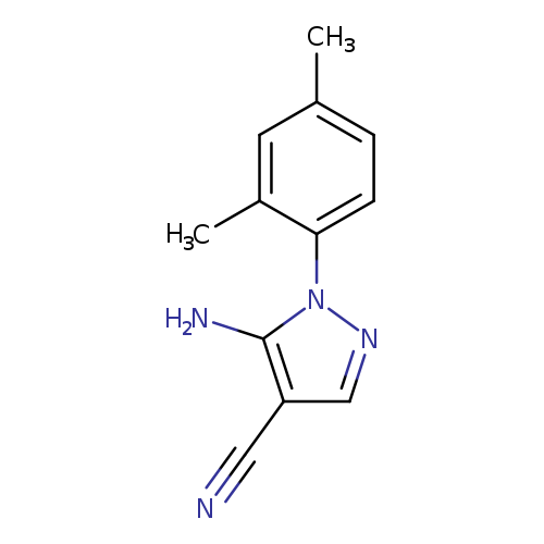5-Amino-1-(2,4-dimethylphenyl)-1H-pyrazole-4-carbonitrile