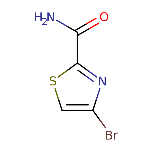4-bromo-1,3-thiazole-2-carboxamide