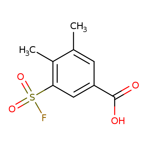 3-(fluorosulfonyl)-4,5-dimethylbenzoic acid