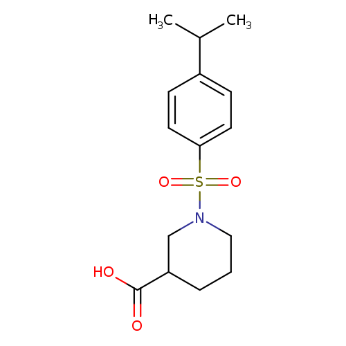 1-(4-Isopropyl-benzenesulfonyl)-piperidine-3-carboxylic acid