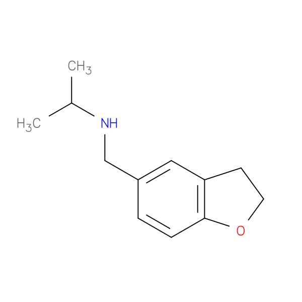 (2,3-dihydro-1-benzofuran-5-ylmethyl)(propan-2-yl)amine