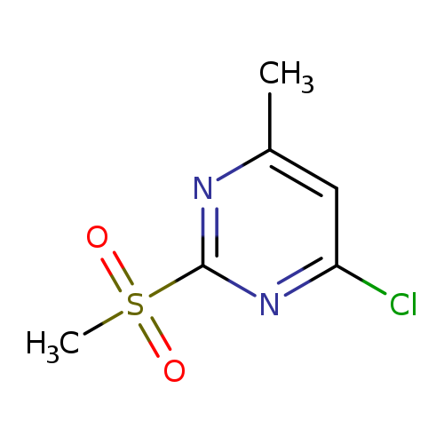 4-Chloro-6-methyl-2-(methylsulfonyl)pyrimidine