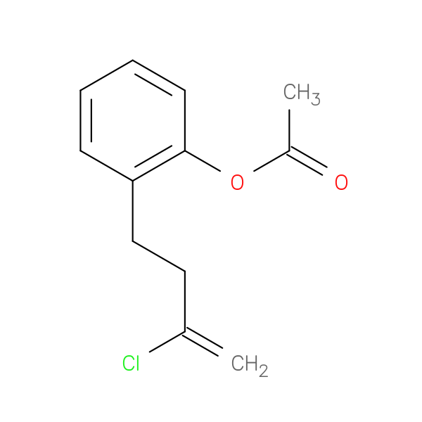 4-(2-Acetoxyphenyl)-2-chloro-1-butene