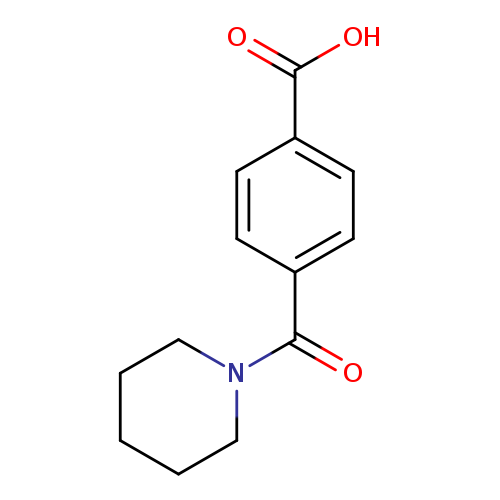 P-(PIPERIDINOCARBONYL)-,BENZOIC ACID