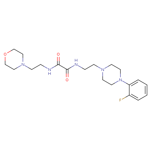 N-{2-[4-(2-fluorophenyl)piperazin-1-yl]ethyl}-N'-[2-(morpholin-4-yl)ethyl]ethanediamide
