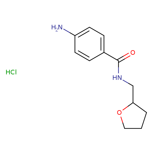 4-amino-N-(tetrahydro-2-furanylmethyl)benzamide hydrochloride