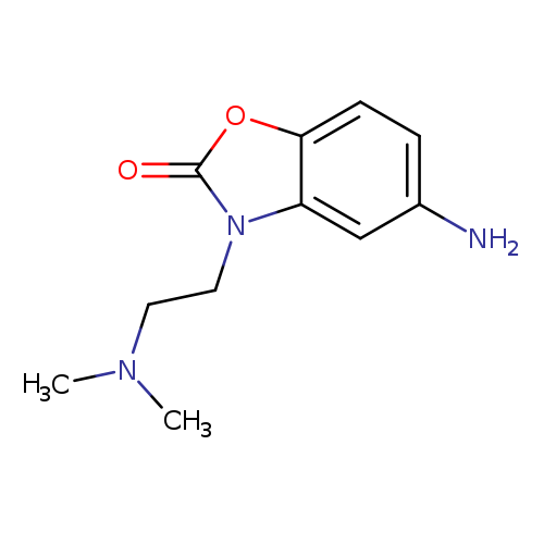 5-amino-3-[2-(dimethylamino)ethyl]-2,3-dihydro-1,3-benzoxazol-2-one