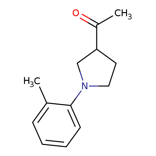 1-[1-(2-methylphenyl)pyrrolidin-3-yl]ethan-1-one