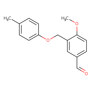 4-Methoxy-3-[(4-methylphenoxy)methyl]benzaldehyde