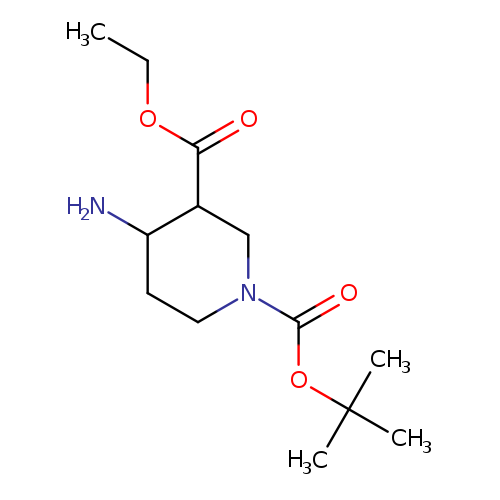 1-tert-Butyl 3-ethyl 4-aminopiperidine-1,3-dicarboxylate