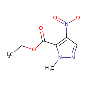 ethyl 1-methyl-4-nitro-1H-pyrazole-5-carboxylate
