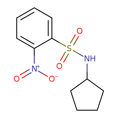 N-cyclopentyl-2-nitrobenzene-1-sulfonamide