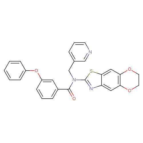 N-{10,13-dioxa-4-thia-6-azatricyclo[7.4.0.0^{3,7}]trideca-1,3(7),5,8-tetraen-5-yl}-3-phenoxy-N-[(pyridin-3-yl)methyl]benzamide