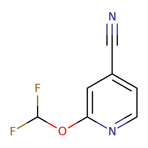 2-(Difluoromethoxy)isonicotinonitrile