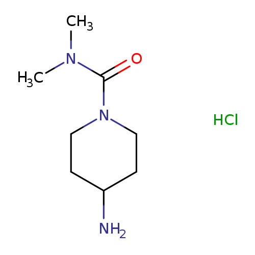 1-Piperidinecarboxamide, 4-amino-N,N-dimethyl-, monohydrochloride