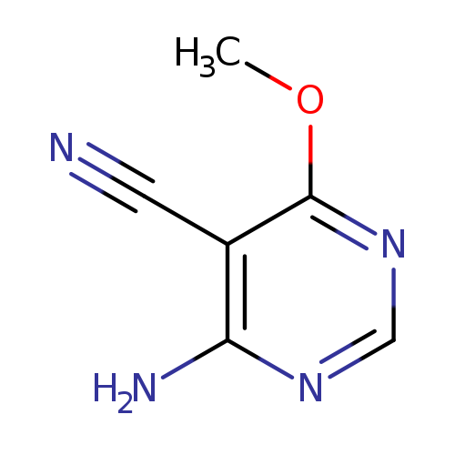 4-Amino-6-methoxypyrimidine-5-carbonitrile