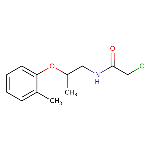 2-chloro-N-[2-(2-methylphenoxy)propyl]acetamide