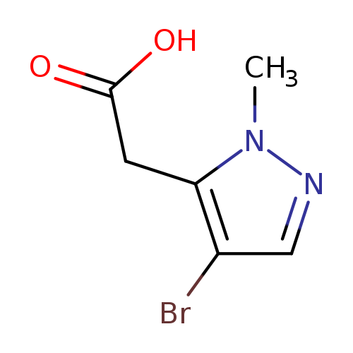 2-(4-Bromo-1-methyl-1H-pyrazol-5-yl)acetic acid