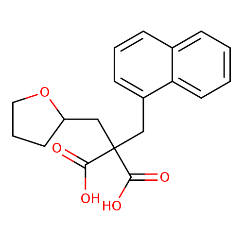 Propanedioic acid, 2-(1-naphthalenylmethyl)-2-[(tetrahydro-2-furanyl)methyl]-