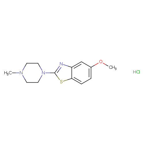 5-methoxy-2-(4-methylpiperazin-1-yl)-1,3-benzothiazole hydrochloride