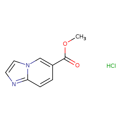 Methyl imidazo[1,2-a]pyridine-6-carboxylate, HCl