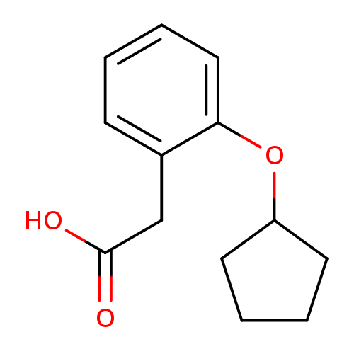 2-(2-(cyclopentyloxy)phenyl)acetic acid