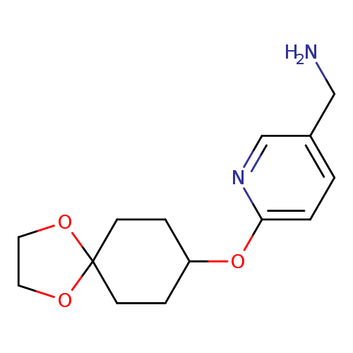 (6-{1,4-dioxaspiro[4.5]decan-8-yloxy}pyridin-3-yl)methanamine