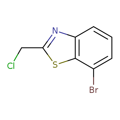 7-bromo-2-(chloromethyl)-1,3-benzothiazole