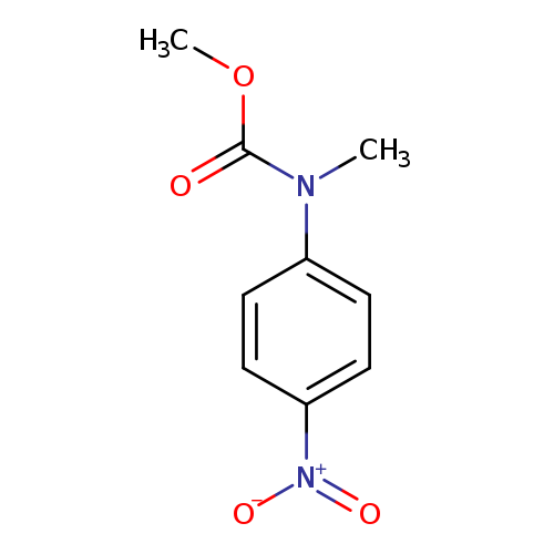 N-(4-Nitrophenyl)-N-methylcarbamic acid methyl ester