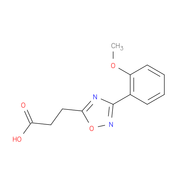 3-[3-(2-Methoxyphenyl)-1,2,4-oxadiazol-5-yl]propanoic acid