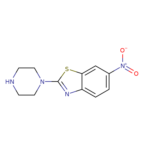 6-Nitro-2-piperazin-1-yl-1,3-benzothiazole hydrochloride