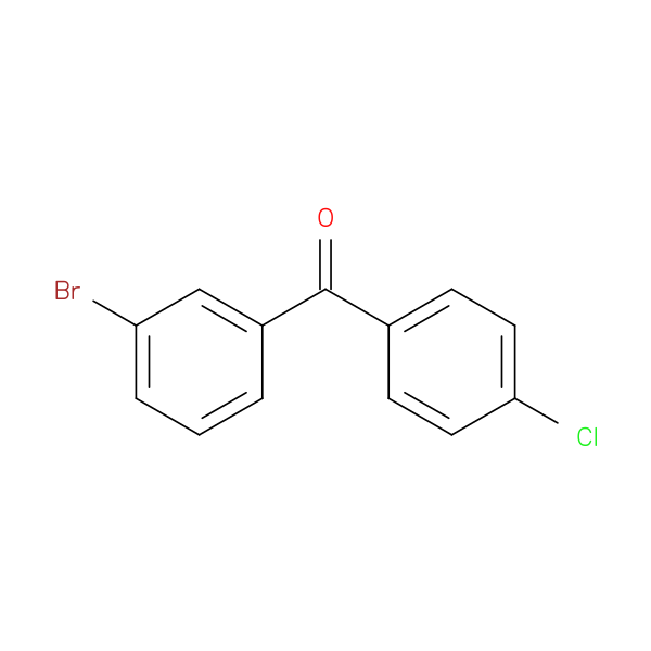 Methanone, (3-bromophenyl)(4-chlorophenyl)-