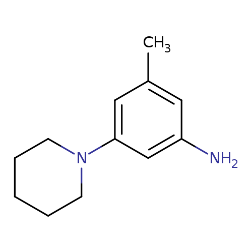 3-methyl-5-(piperidin-1-yl)aniline