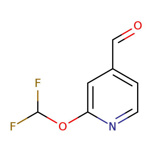 4-Pyridinecarboxaldehyde, 2-(difluoromethoxy)-