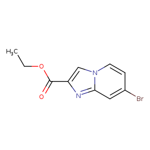 IMidazo[1,2-a]pyridine-2-carboxylic acid, 7-broMo-, ethyl ester