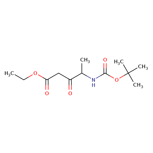 ethyl 4-{[(tert-butoxy)carbonyl]amino}-3-oxopentanoate