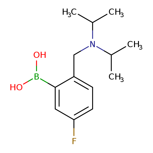 2-((Diisopropylamino)methyl)-5-fluorophenylboronic acid