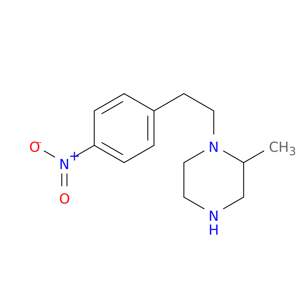 2-methyl-1-[2-(4-nitrophenyl)ethyl]piperazine