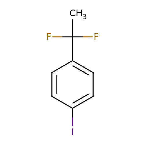 Benzene, 1-(1,1-difluoroethyl)-4-iodo-