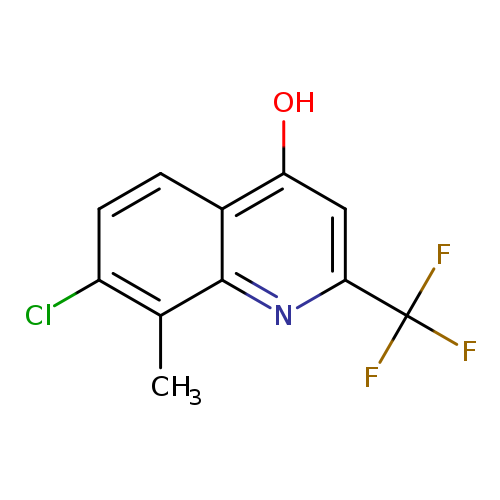 7-Chloro-8-methyl-2-(trifluoromethyl)quinolin-4-ol