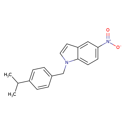 1-(4-isopropylbenzyl)-5-nitro-1H-indole