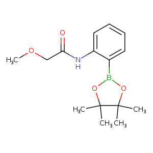2-methoxy-N-[2-(tetramethyl-1,3,2-dioxaborolan-2-yl)phenyl]acetamide