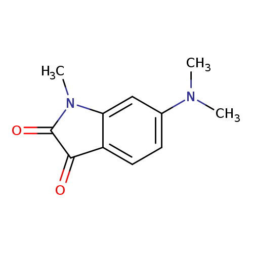 6-(dimethylamino)-1-methyl-2,3-dihydro-1H-indole-2,3-dione
