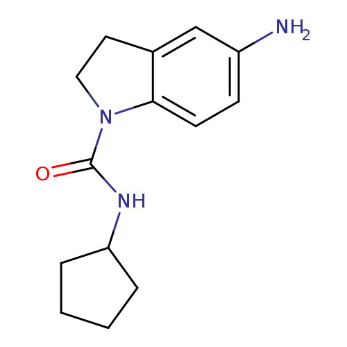 5-Amino-N-cyclopentyl-2,3-dihydro-1H-indole-1-carboxamide