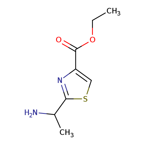 ethyl 2-(1-aminoethyl)-1,3-thiazole-4-carboxylate