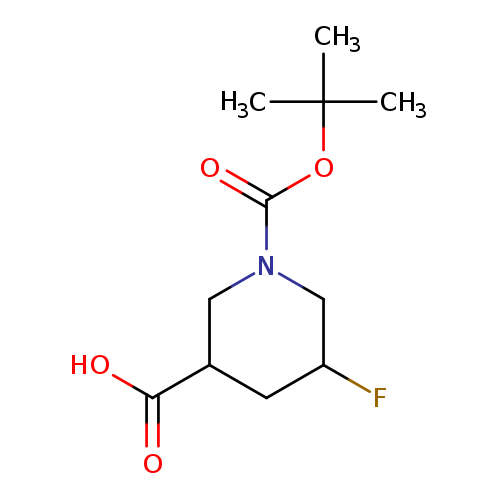 1-(tert-Butoxycarbonyl)-5-fluoropiperidine-3-carboxylic acid
