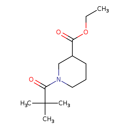 Ethyl 1-(2,2-dimethylpropanoyl)piperidine-3-carboxylate