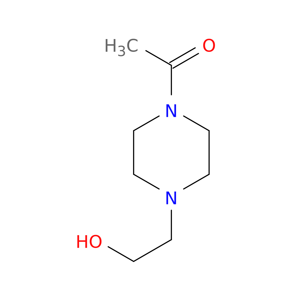 1-[4-(2-Hydroxyethyl)-1-piperazinyl]ethanone